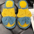 thumbnail image 4 of Puntoco Women'S Fuzzy Slip-On Slippers ,Warm Cozy Lightweight Memory Foam Indoor House Shoes, 4 of 7