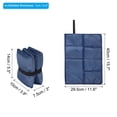 thumbnail image 2 of Uxcell 15.7"x11.6"x0.4" Foam Waterproof Foldable Hiking Seat Pads Cushion with Storage Bag, Navy Blue 2 Pack, 2 of 6