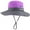 Purple, variant on Classic Ponytail Sun Hat for Women,Mesh Bun Ponytail-Hole Bucket Hat UV Protection Wide-Brim Summer Hat Outdoor