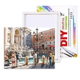 thumbnail image 5 of Pintura por números de Italia, pintura Digital de Roma DIY por número, lienzo de arte de pared moderno, acrílico pintado, regalo único, decoración del hogar, 5 of 5
