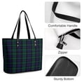thumbnail image 4 of Scottish Tartans-Scotland Clans Woman Leather Handbags Large Tote Bag Fashion Portable Handbags With Zipper, 4 of 7