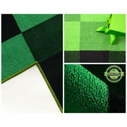 Minecraft Green Creeper Square Area Rug | 52 Inches