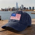 thumbnail image 4 of GrmtClth 250th Anniversary Usa Hat Patriotic Caps 1776-2026 Printed Freedoms Baseball Hat Honoring Veterans Gift United States Casual Cap Unisex Adult Navy One Size, 4 of 5