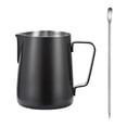 thumbnail image 3 of Taza de café espresso, jarra para espumar leche, jarra para salsas, lattes, 350 ml Negro, 3 of 9