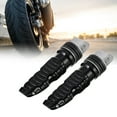 thumbnail image 6 of Yuanmiaoke 2pcs Motorcycle Rear Passenger Pegs Pedal Aluminum Alloy Bike Footrest for Cycling Accessories Black, 6 of 10