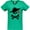 Kelly Green, variant on Inktastic Pirate Skull and Cross Bones Women's V-Neck T-Shirt