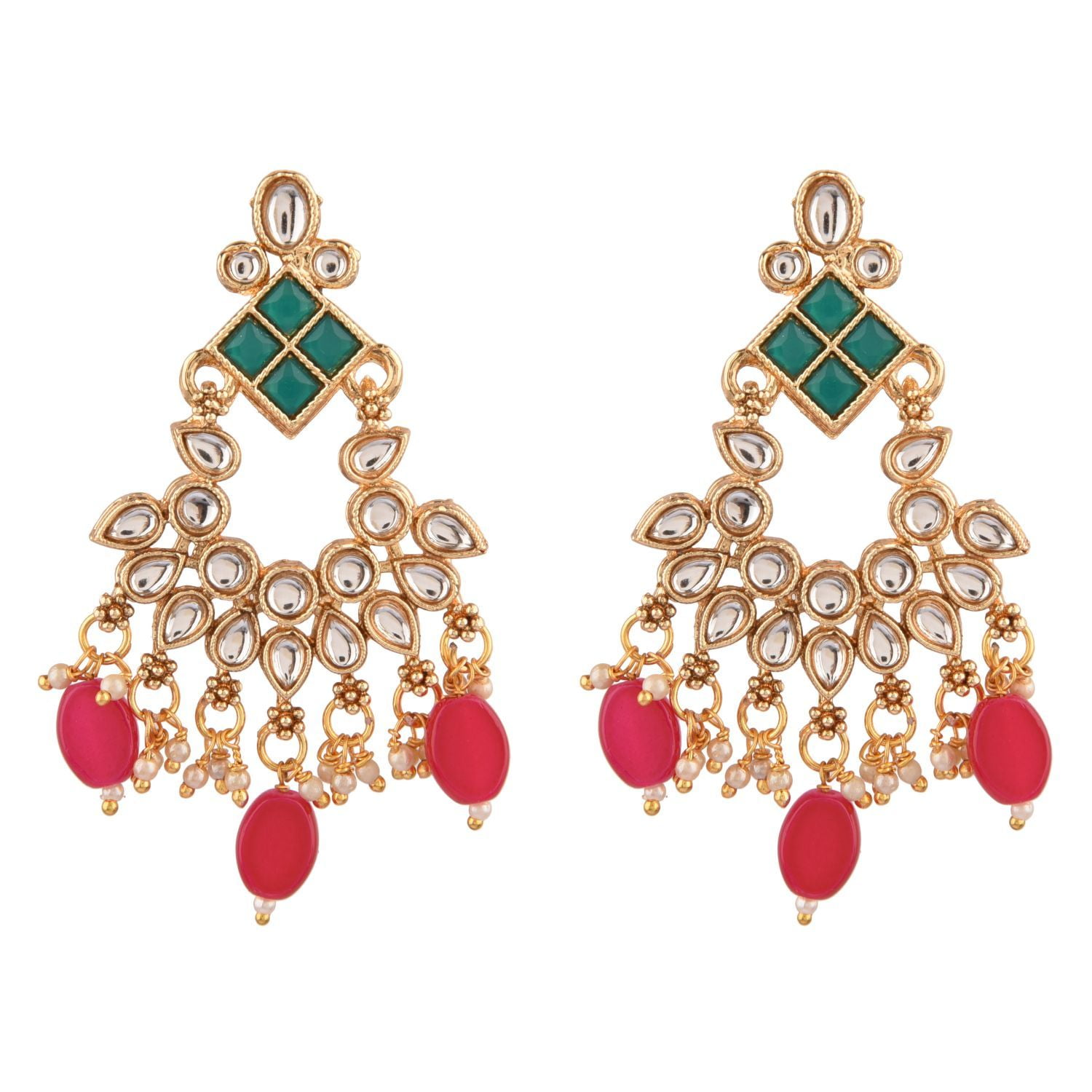 Buy Kundan Chandbali And Pearls Earrings Online Cheap, Jhumka Earrings  Online Shopping, Earrings - Shop From The Latest Collection Of Earrings For  Women & Girls Online. Buy Studs, Ear Cuff, Drop &