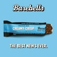thumbnail image 6 of Barebells Protein Snacks Bars Creamy Crisp - 12 Count, 1.9oz Bars 55g of High Protein - Chocolate Protein Bar with 1g of Total Sugars - Perfect on The Go Protein Snack & Breakfast Bars, 2 pack, 6 of 6