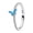 R041-B, variant on 925 Sterling Silver Sparkling Butterfly Ring Women Finger Ring For Party Jewelry
