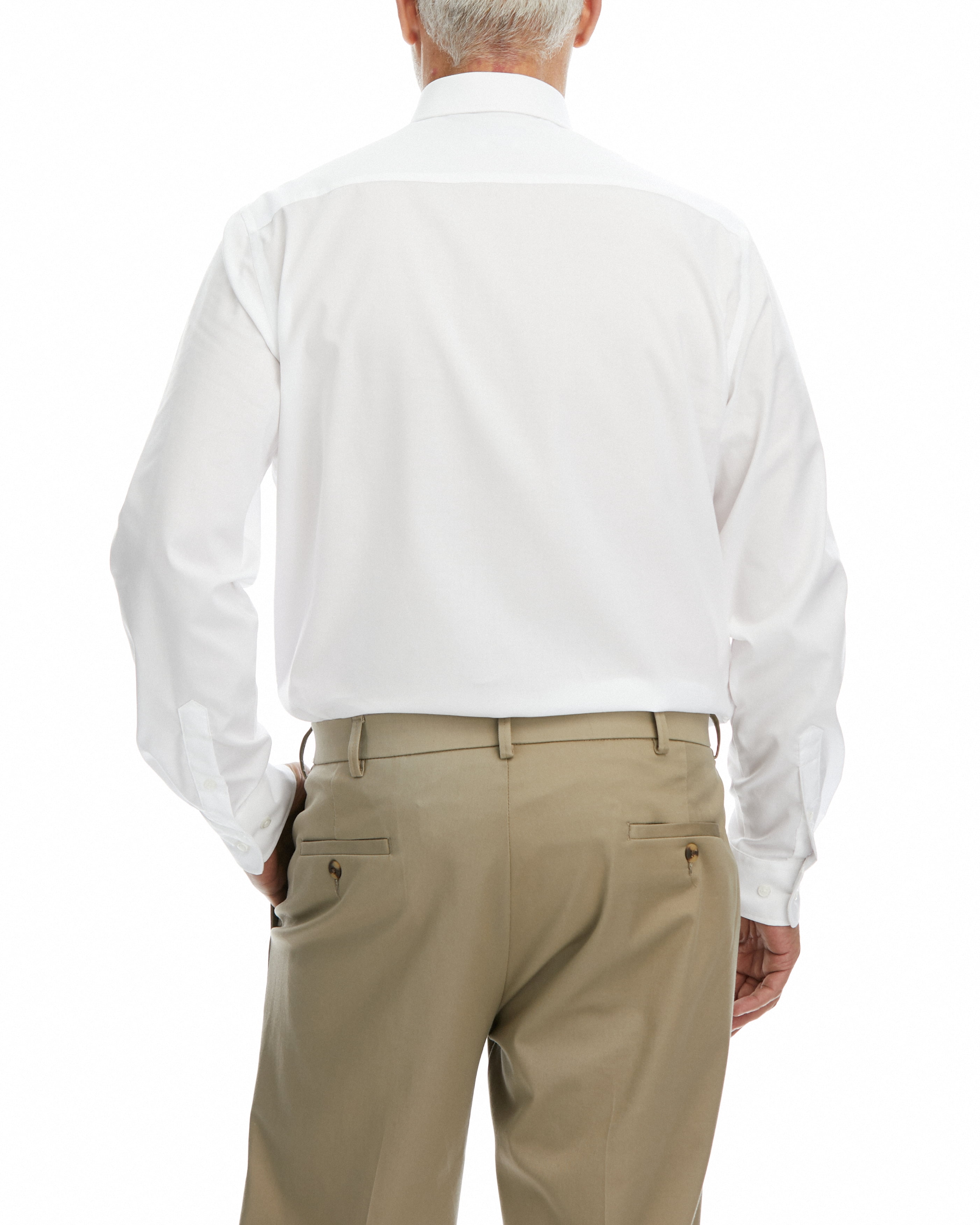 Haggar Premium Comfort Men's Classic Fit Button Up Dress Shirt