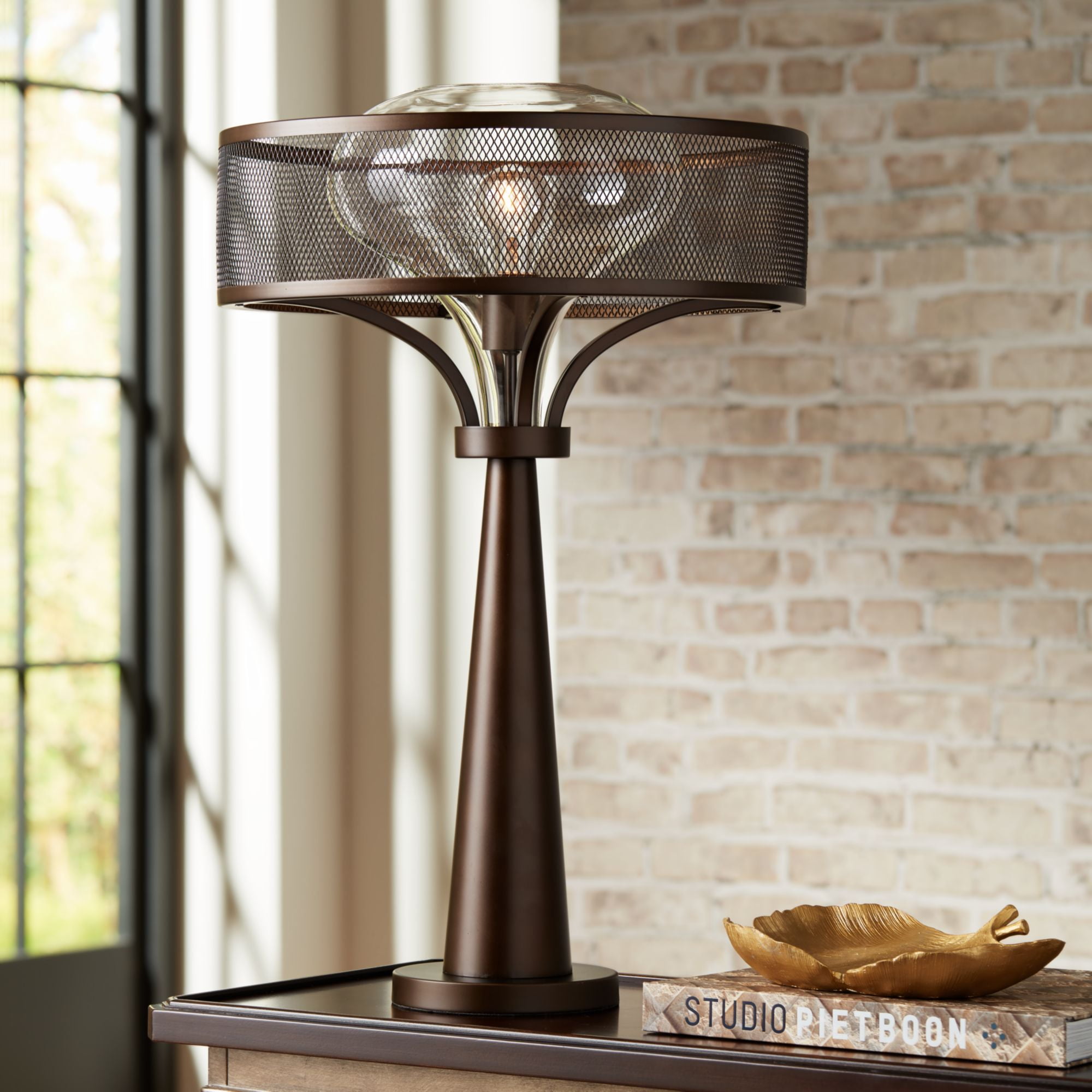 industrial table lamp shade