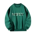 thumbnail image 4 of Sudadera deportiva para mujer, sudaderas tipo pulóver para viajar y salir. XL, 4 of 9
