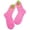 Hot Pink, variant on Women Novelty Ponytail Lips Socks Cute Colorful Dopamine Crew Socks Funny Mid Calf Socks Daily Wear