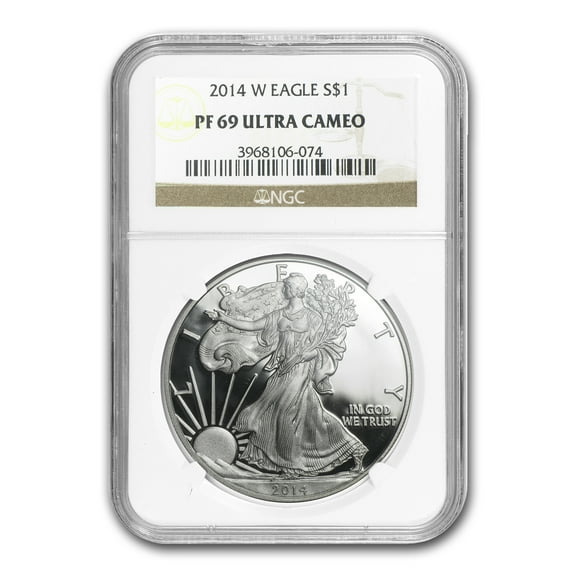 2014-W Proof American Silver Eagle PF-69 NGC