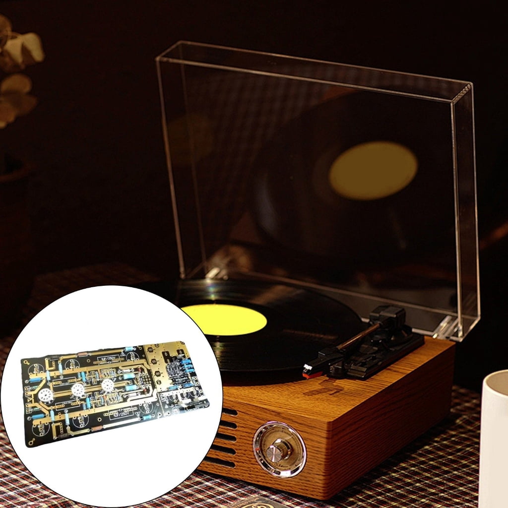 BQBQERT Sound 834MM Tube Phono Amplifier Stereo 20W Output Dynamic Capacitor Easy Maintenance