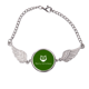 thumbnail image 1 of Feliz Navidad organo Pulsera pulsera pulsera alas de ángel pulsera, 1 of 3