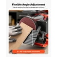 thumbnail image 4 of VEVOR 5" Disc Sander & 1" x 30" Belt Sander, 250W Benchtop Belt Disc Sanders Combo with 0 - 45° Adjustable Worktable & Dust Collection Ports, 4 of 9