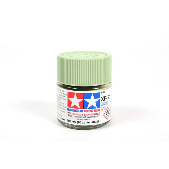 Tamiya Color Mini XF-21 Sky Acrylic Paint 10ml
