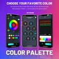thumbnail image 3 of 300LED Unlimited RGB Colors Changing Curtain Lights with Remote & APP Control, Smart Curtain Hanging Fairy String Lights, Music &Voice Sync,USB Christmas led Lights for Indoor, Party, Garden, 3 of 12