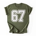 thumbnail image 3 of 67 Meme Six Seven 6 7 Meme Design 6 7 T-Shirt, Trending Meme Saying 6 7 for Men Women T-Shirt, Multicolors, Size S-5XL, 3 of 5