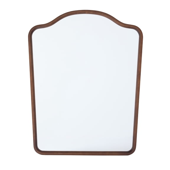 Better Homes & Gardens French Heritage 23x30 Walnut Large Wall Mirror for Living Room