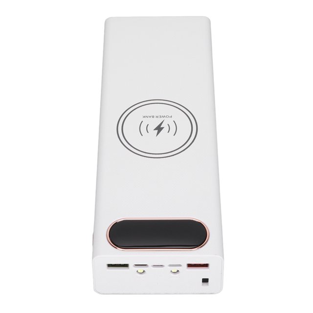 DIY Mobile Power Bank 20x18650 Battery Box with 22.5W+15W Charging, LCD Display for All Models of Mobile Phones Charging
