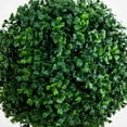 thumbnail image 6 of Nearly Natural Potted Triple Ball Boxwood Artificial Topiary Tree - 4', 6 of 7