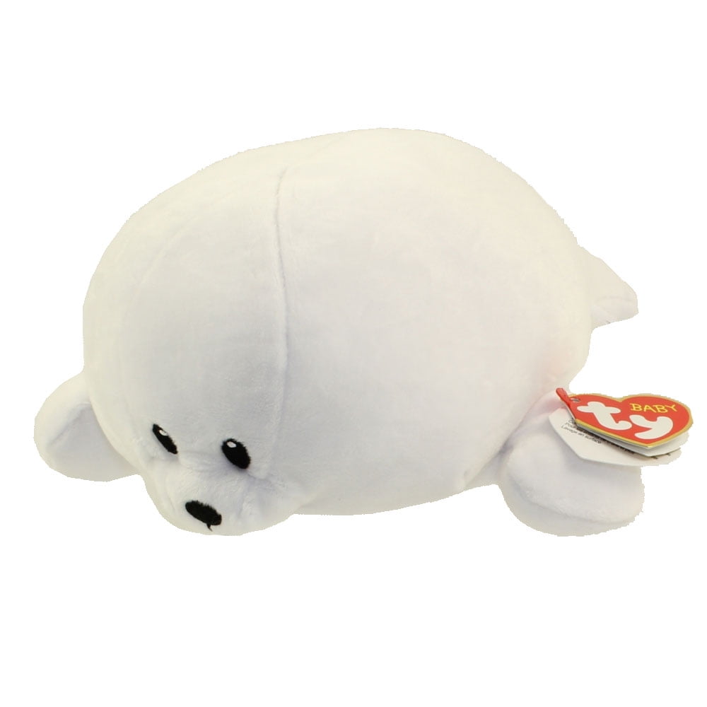 white seal stuffed animal