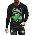 thumbnail image 2 of Amzcrzy - Sudadera Para Hombre, Diseño De Moda, Cuello Redondo, Informal, Manga Larga, Color Negro, Xl, 2 of 5