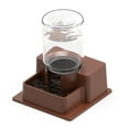 thumbnail image 1 of BELOVING Automatic Reptile Water Dish Accessories Water Dispenser for Snakes Tortoise Brown, 1 of 10