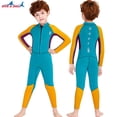thumbnail image 2 of Advancent Traje de neopreno portátil DIVE SAIL cuello 2,5mm resistente al sol elástico cálido mantenimiento 3 capas impermeable Deportes acuáticos Amarillo SG, 2 of 6