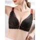 thumbnail image 2 of Sujetador de mujer con cierre frontal, sin aros, fino y acolchado, talla grande, 2 of 8