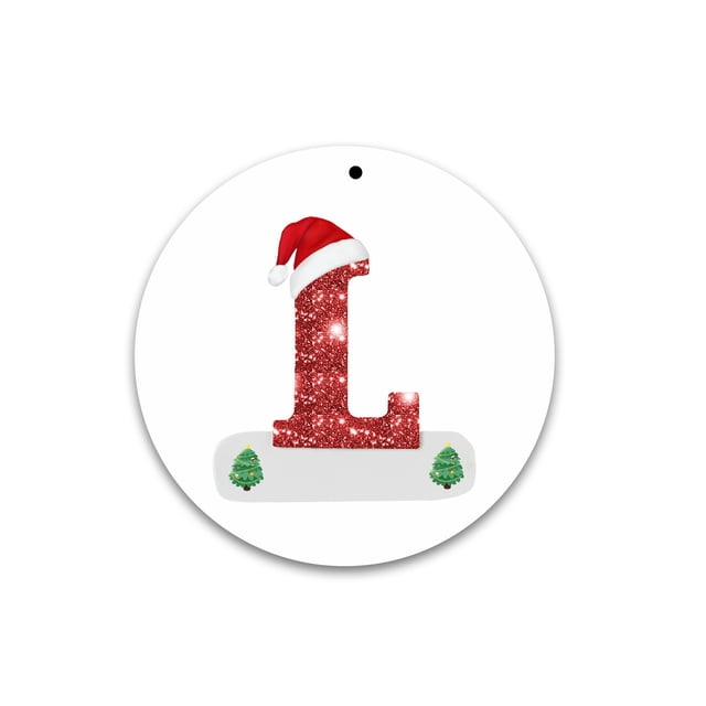 RKSTN Acrylic Circular Letters Acrylic Christmas Letters DIY Round Listing L Home Decor