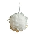 thumbnail image 2 of Colgante de Bola Navideña de Espuma Blanca | 7 Cm | Material de Espuma Seguro | Decoración Navideña para El Árbol, 2 of 6