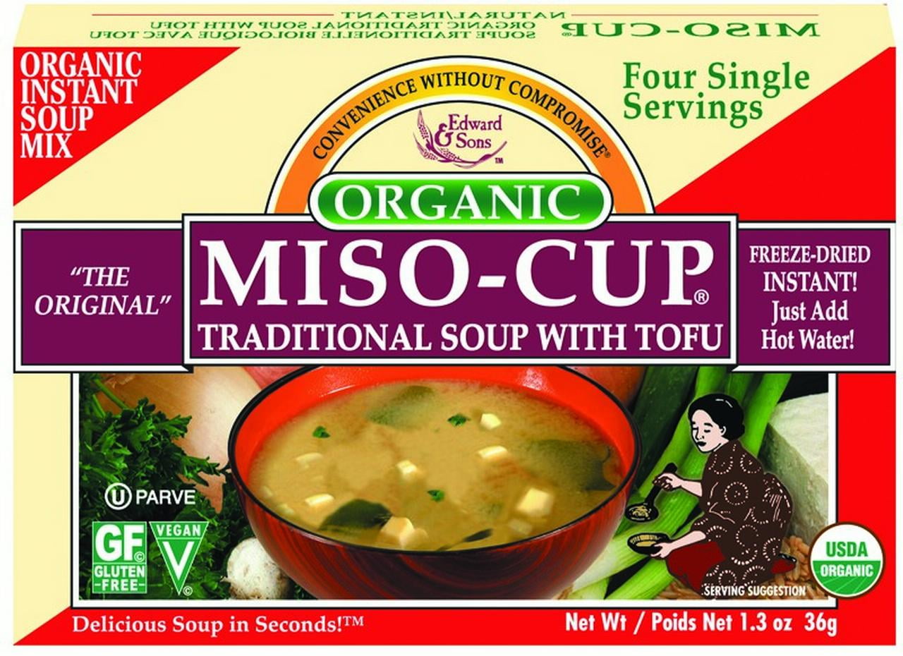 (2 Pack) MisoCup Organic Traditional Soup with Tofu, SingleServe