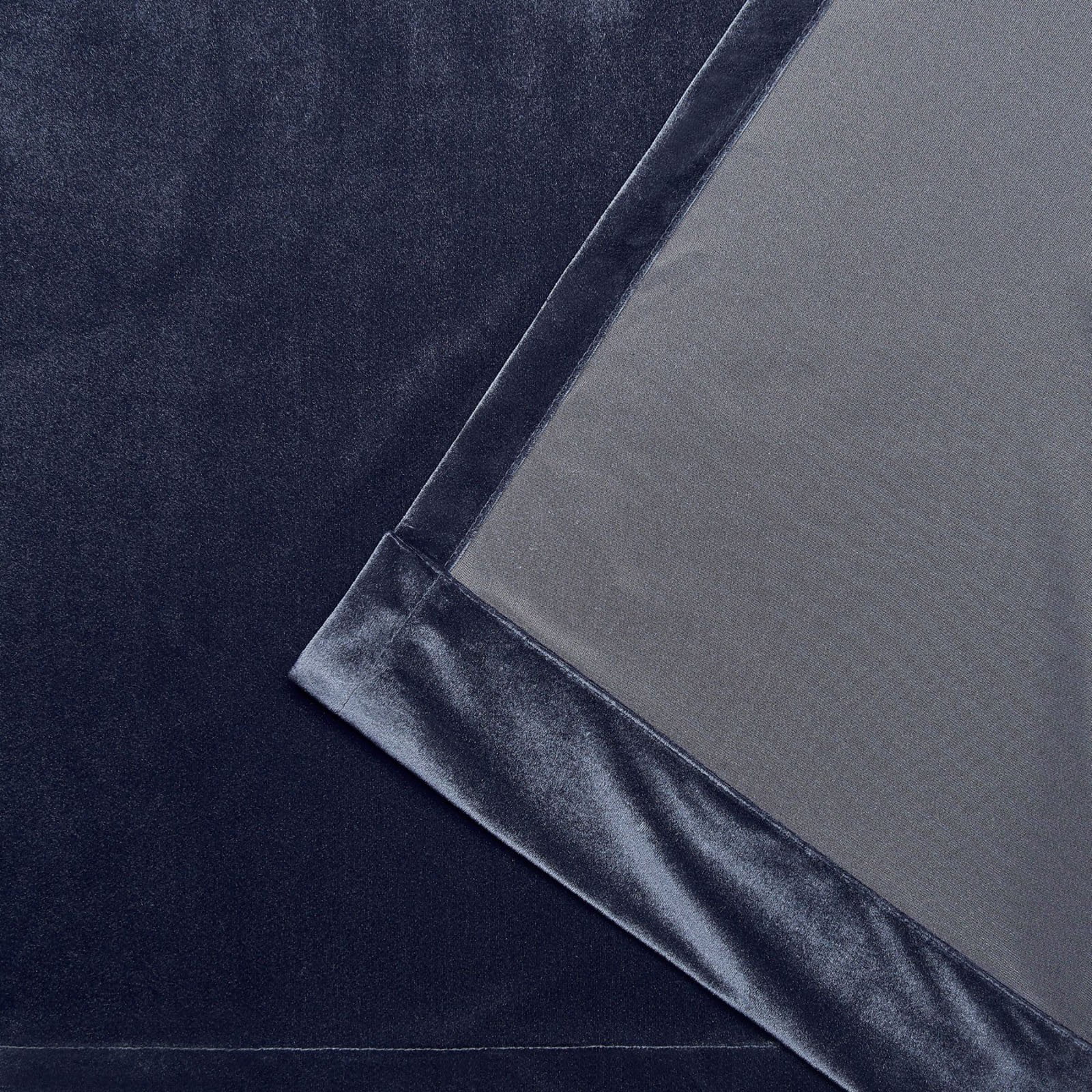 Exclusive Home Velvet Heavyweight Light Filtering Hidden Tab Top Curtain Panel Pair, 52"x84", Blush