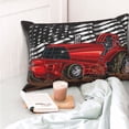 thumbnail image 4 of Fotbe tractor Funda de Almohada Decorativa Estilo Occidental, Lujo en Algodón, Fundas para Almohadas King, Cojín Estampado para Decoración del Hogar-16"x24", 4 of 6
