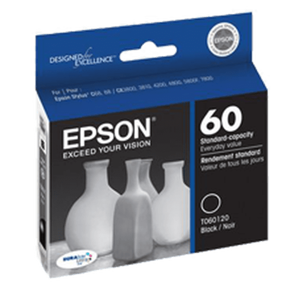 ~Brand New Original EPSON T060120 INK / INKJET Cartridge Black for Epson Stylus CX4800