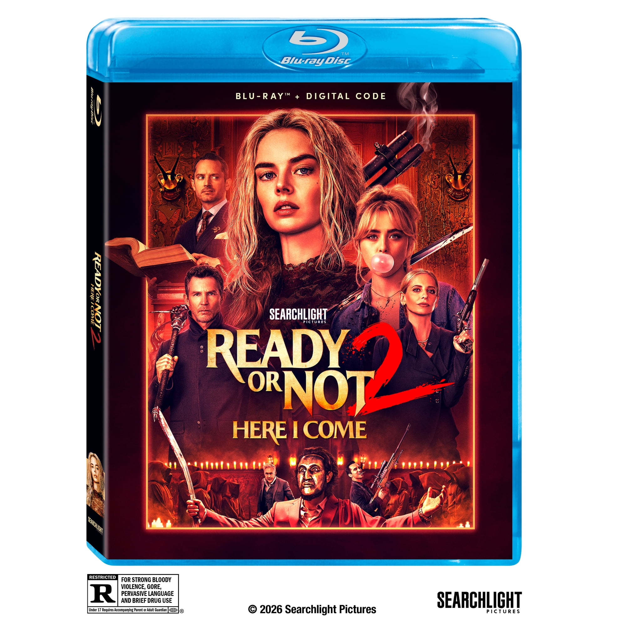 Ready or Not 2: Here I Come (Blu-ray + Digital Copy) Searchlight Pictures, Horror, Comedy