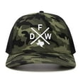 thumbnail image 2 of International Tie Premium Dallas Fort Worth DFW Hat for Men and Women – Lone Star State Snapback Trucker Baseball Cap (Camouflage), 2 of 3