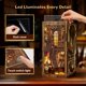 thumbnail image 4 of Kit DIY de rincón de libros 3D de madera 3DVASE con luz LED, 4 of 7