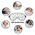 thumbnail image 7 of Naloa Whale And Turtle Print Sleep Mask for Sleeper, Light Blocking Sleeping Eye Mask for Women Men, Eye Shade with Adjustable Strap for Travel, Nap,Meditation, 7 of 7