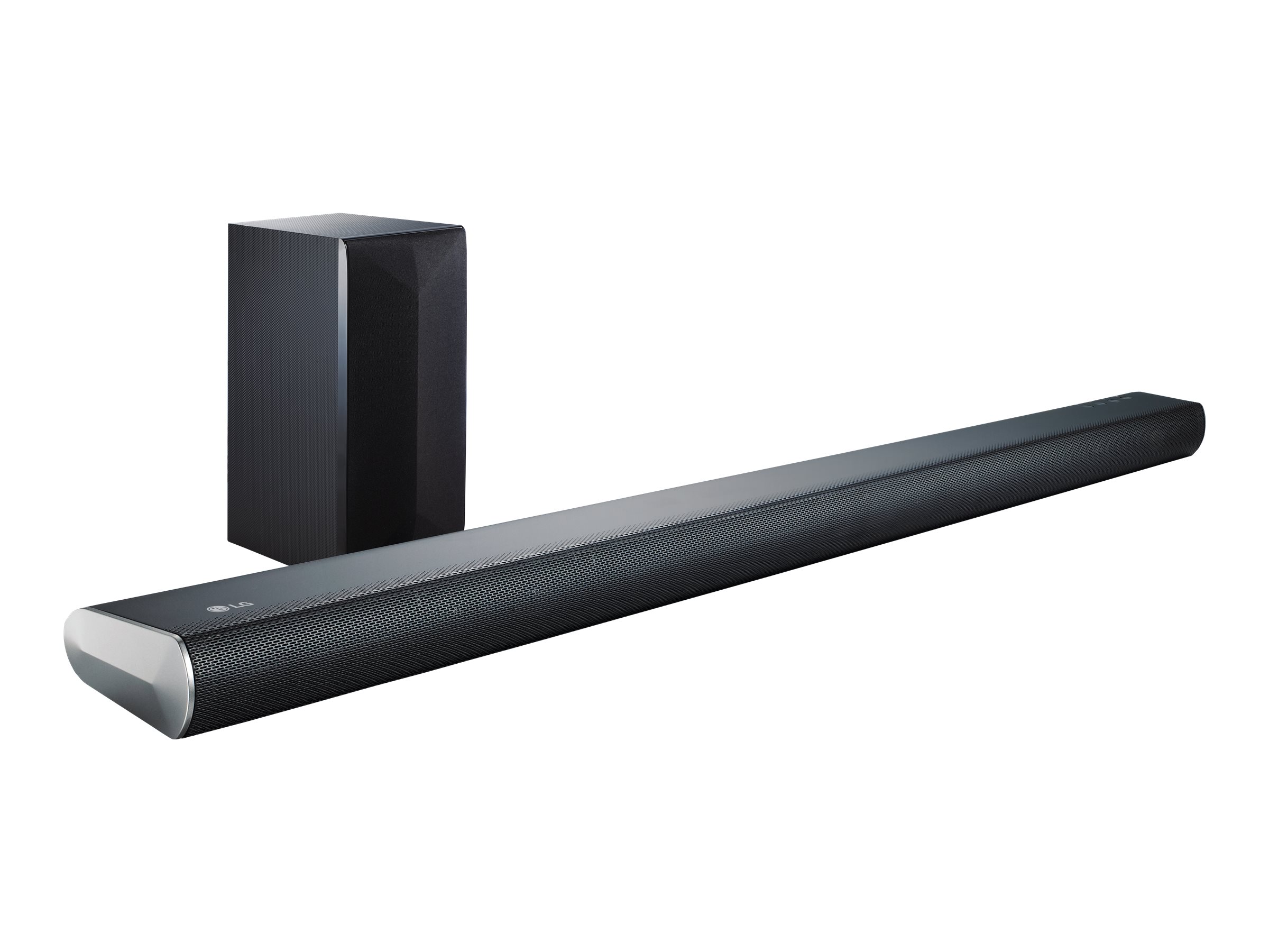 lg 2.1 320w soundbar with wireless subwoofer