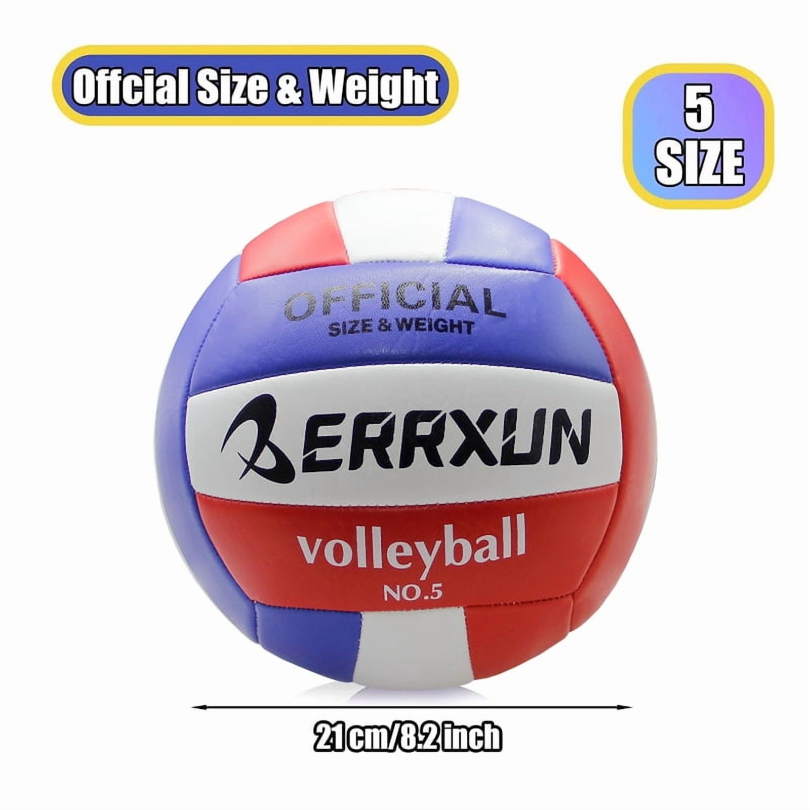 1 piece of classic durable plus type machine sewn No. 5 volleyball, the best sports companion for adults/beginners.