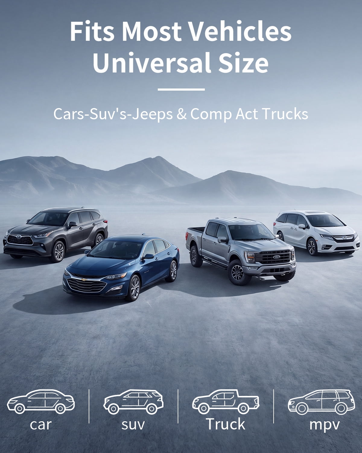 Back Seat Car Air Mattress: Cordless Inflatable SUV Car Camping Bed for Truck Van with Built-in Air Pump, Thickened Double-Sided Flocking Travel Car Sleeping Pad