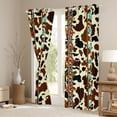 thumbnail image 3 of Erosebridal Rustic Farmhouse Curtains Pack of 2 (42x84 Each), Vintage Aztec Curtains Blackout, 3 of 6