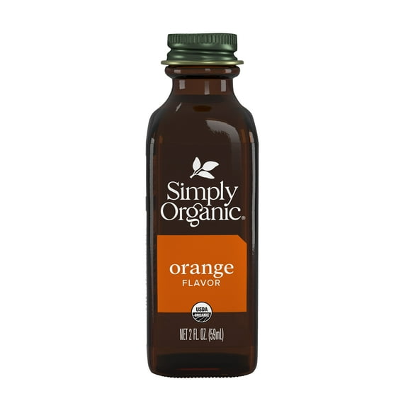 Simply Organic Orange Flavor, Certified Organic, 2 Oz