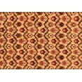 thumbnail image 1 of Ahgly Company Indoor Rectangle Abstract Orange Modern Area Rugs, 6' x 9', 1 of 4