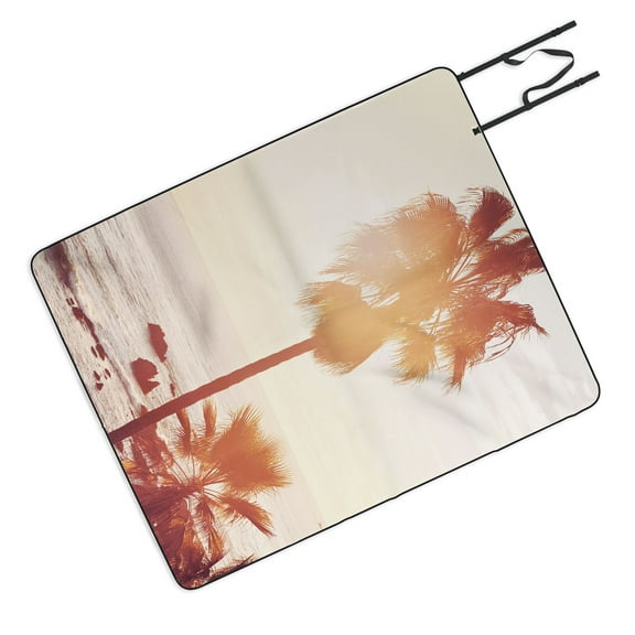 Society6 Bree Madden Sunray Palms Picnic Blanket