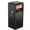 Black, variant on Btidfty Stainless Steel Fingerprint- Large Trash Can Heavy Duty Brushed Finish Garbage Bin for Patio Hotel Park Garden
